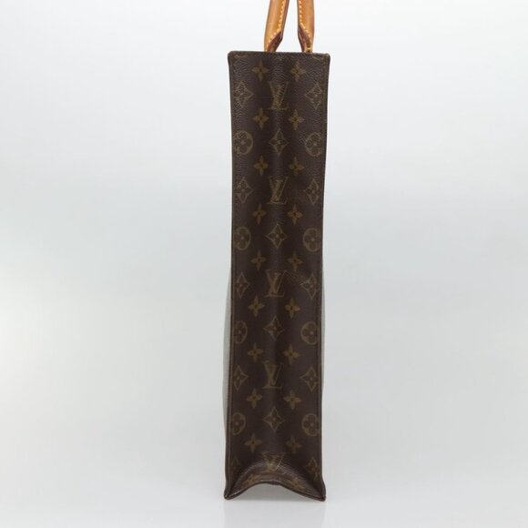 LOUIS VUITTON Monogram Sac Plat Hand Bag M51140 LV Auth 134427 - Picture 4 of 16